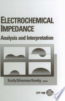 Electrochemical Impedance: Analysis and Interpretation - Orginal Pdf